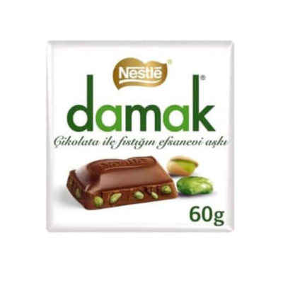 Nestle Damak Milk Chocolate Peanut 60g