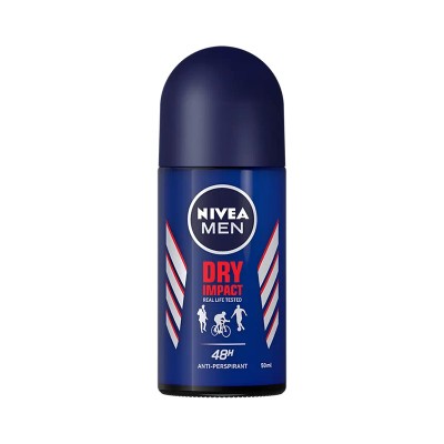 Nivea Men Dry Impact Αποσμητικό Roll-On 50ml Υγεία & Ομορφιά