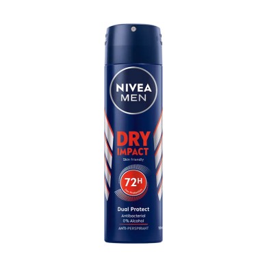 Nivea Men Dry Impact Αποσμητικό Spray 150ml