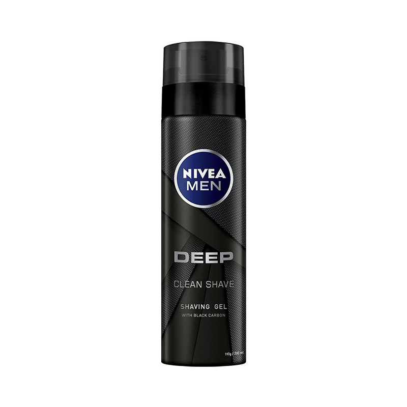 Nivea Men Deep Clean Shave Shaving Gel 200ml Health & Beauty