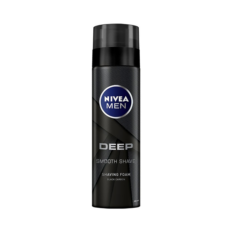 Nivea Men Deep Smooth Shave Shaving Foam 200ml Health & Beauty