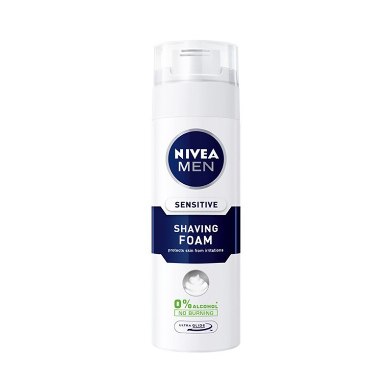 Nivea Men Sensitive Shaving Foam 200ml Health & Beauty