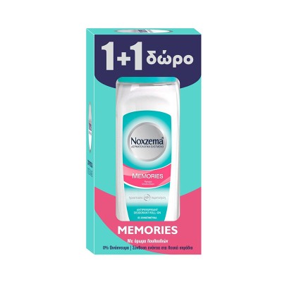 Noxzema Memories Αποσμητικό Roll-On 2x50ml 1+1 ΔΩΡΟ Υγεία & Ομορφιά