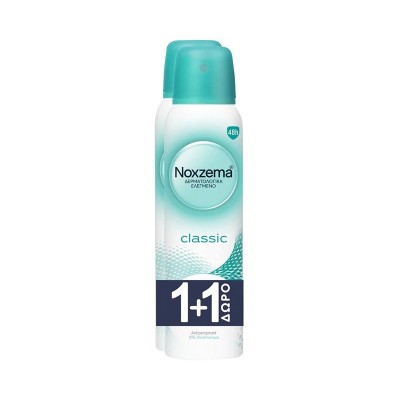 Noxzema Classic Αποσμητικό Spray 2x150ml 1+1 ΔΩΡΟ Υγεία & Ομορφιά