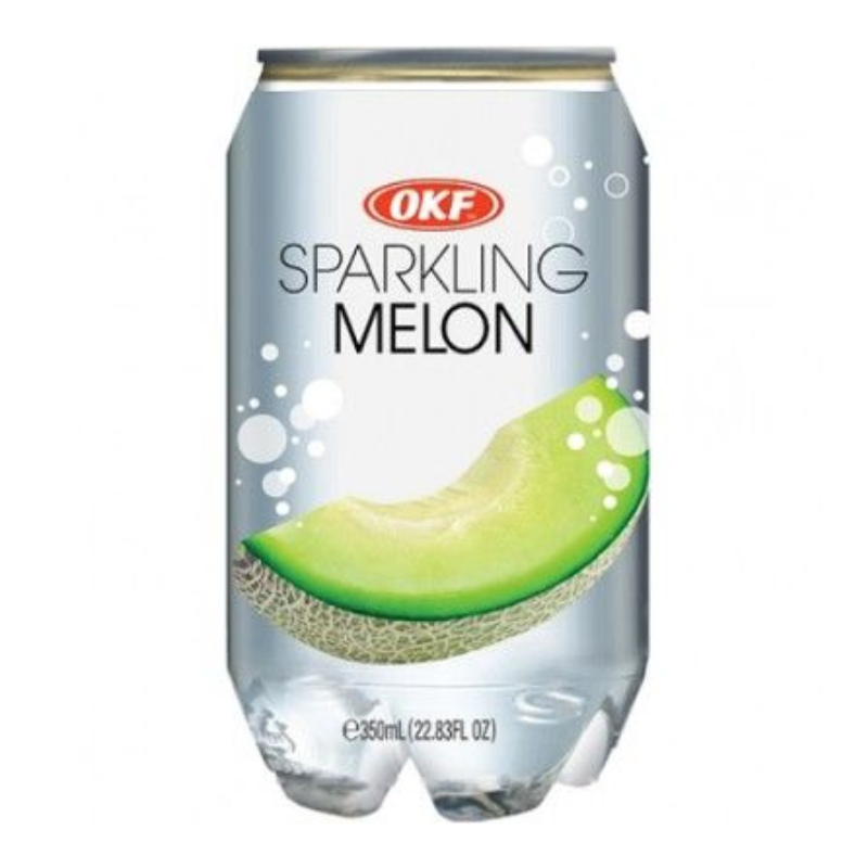 OKF Ανθρακούχο Ποτό με Γεύση Πεπόνι 350ml Τρόφιμα & Ροφήματα