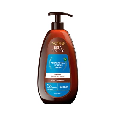 Orzene Shampoo με Κριθάρι Μπύρας & Πρωτεΐνη Σιταριού για Όλους Τους Τύπους Μαλλιών 750ml