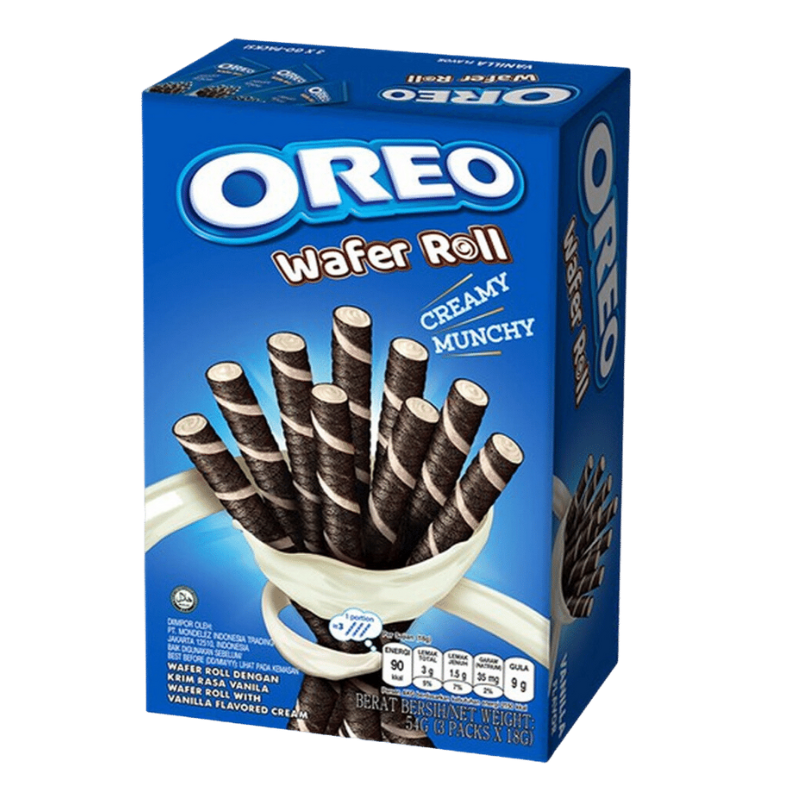 Oreo Wafer Rolls with Vanilla Flavor 54g Food & Beverages