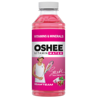 Oshee Vitamin Water Mineral με Γεύση Red Grape 555ml