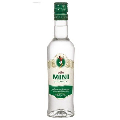 Μini Ούζο Mυτιλήνης 200ml (40Vol)