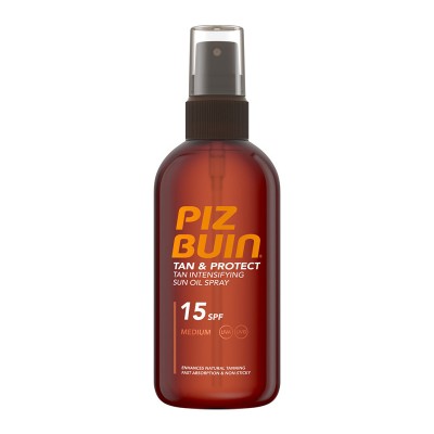 Piz Buin Tan & Protect Oil Spray Αντηλιακό Λάδι για το Σώμα SPF15 150ml Υγεία & Ομορφιά
