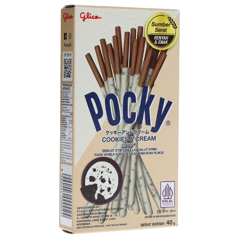 Pocky Μπισκότα σε Στικς με Επικάλυψη 40gr