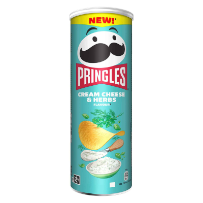 Pringles Cream Cheese & Herbs Flavour 165g