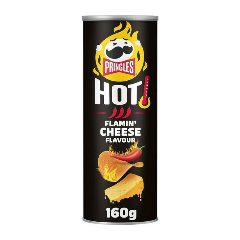 Pringles Hot Flaming Cheese Flavour 160g