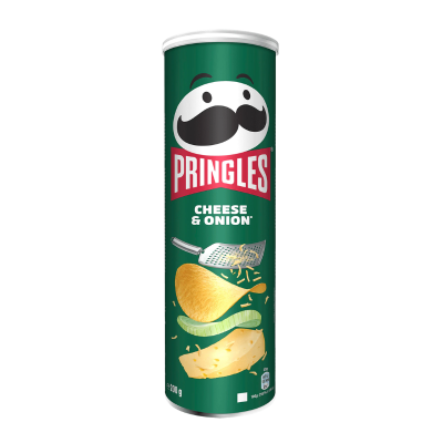 Pringles Cheese & Onion 165g Τρόφιμα & Ροφήματα
