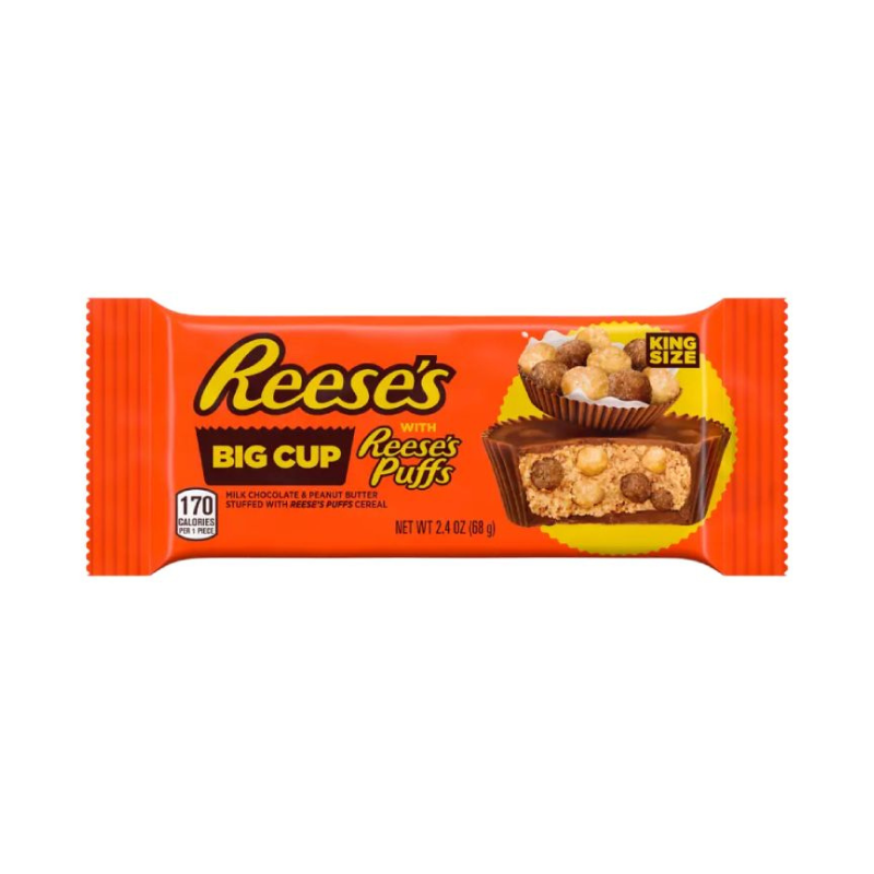 Reese's Big Cup With Reese's Puffs King Size 68g