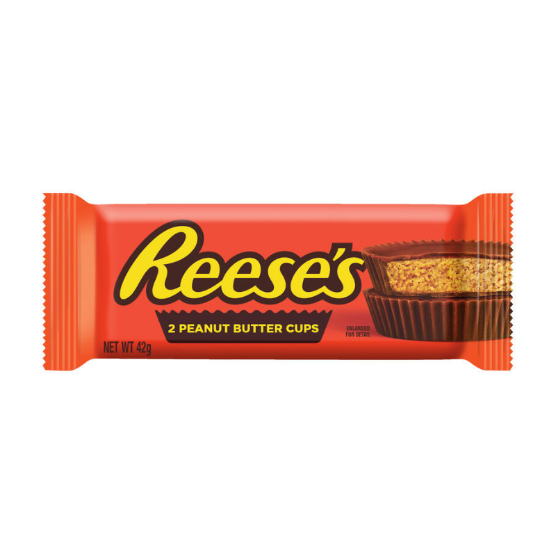Reese's Peanut Butter Cups Σοκολατάκια Γάλακτος με Φυστικοβούτυρο 42gr Τρόφιμα & Ροφήματα