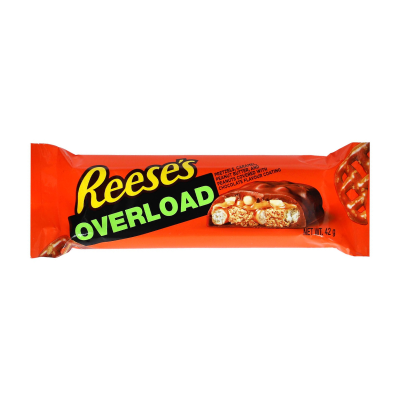 Reese's Overload Σοκολάτα με Καραμέλα & Φιστίκια 42gr