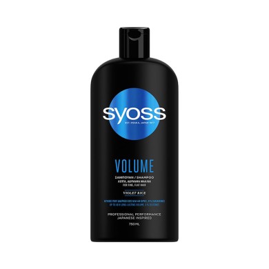 Syoss Volume Shampoo για Λεπτά & Αδύναμα Μαλλιά 750ml