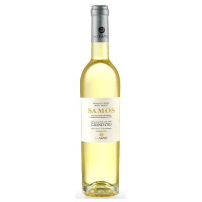 Σάμου (ΕΟΣ) Κρασί Grand Cru Μοσχάτο Σάμου Οίνος Λευκός Γλυκός 500ml