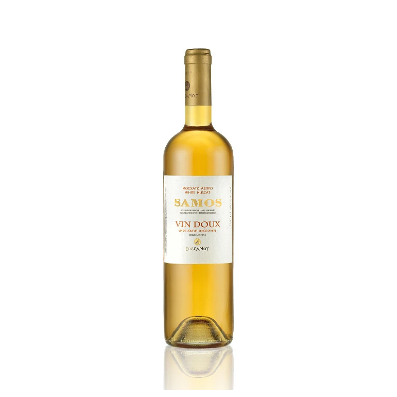 Σάμου (ΕΟΣ) Κρασί Vin Doux Μοσχάτο Σάμου Οίνος Λευκός Γλυκός 750ml