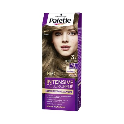 Schwarzkopf Palette Intensive Color Creme 7 Ξανθό 50ml Υγεία & Ομορφιά