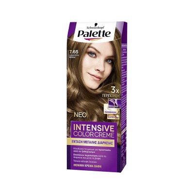 Schwarzkopf Palette Intensive Color Creme 7.65 Λαμπερή Μόκα 50ml Υγεία & Ομορφιά