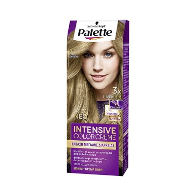 Schwarzkopf Palette Intensive Color Creme 8 Ξανθό Ανοιχτό 50ml Υγεία & Ομορφιά