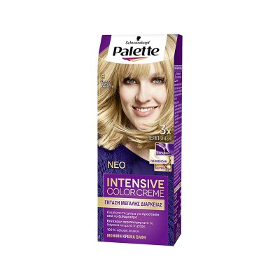 Schwarzkopf Palette Intensive Color Creme 9 Ξανθό Πολύ Ανοιχτό 50ml Υγεία & Ομορφιά