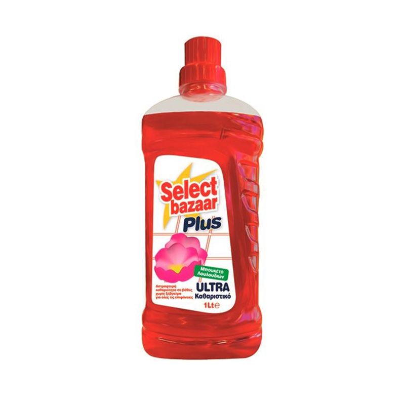 Select Bazaar Plus Ultra Floor Cleaner with Bouquet of Flowers 1lt Cleaning