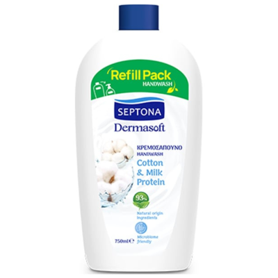 Septona Dermasoft Κρεμοσάπουνο 750ml