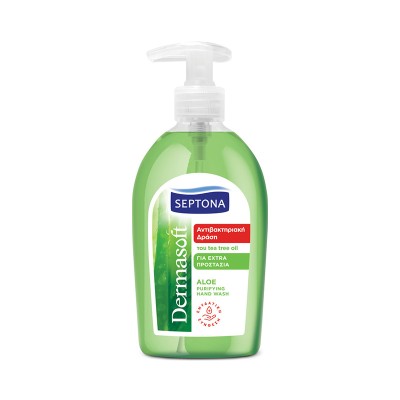 Septona Dermasoft Υγρό Σαπούνι Χεριών με Αλόη 600ml Υγεία & Ομορφιά