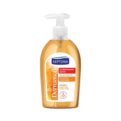Septona Dermasoft Υγρό Σαπούνι Xεριών με Μέλι 600ml Υγεία & Ομορφιά
