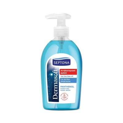 Septona Dermasoft Υγρό Σαπούνι Χεριών με Πανθενόλη 600ml Υγεία & Ομορφιά