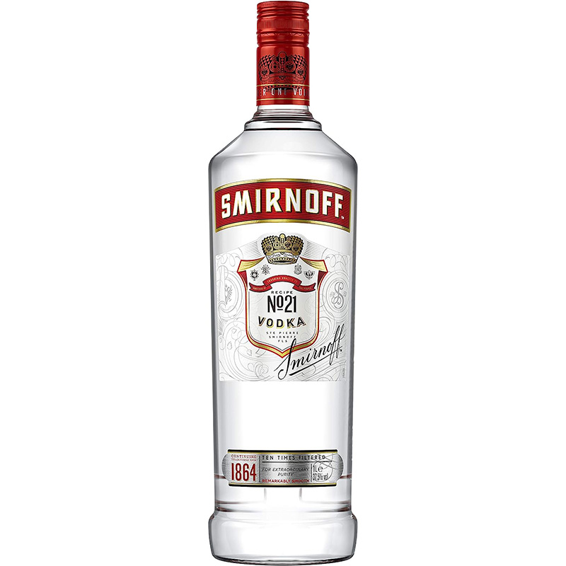 Smirnoff Vodka Red Label 1L Cellar