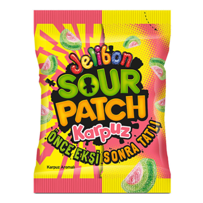 Sour Patch Kids Jelibon Karpuz 160g Τρόφιμα & Ροφήματα