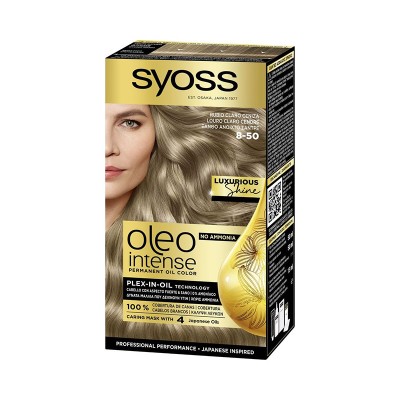 Syoss Oleo Intense Xωρίς Αμμωνία 8-50 Ξανθό Ανοιχτό Σαντρέ 50ml Υγεία & Ομορφιά