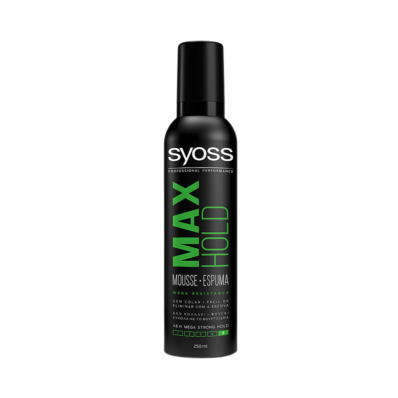 Syoss Max Hold Mousse 250ml Υγεία & Ομορφιά