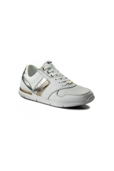 Tommy Hilfiger Αθλητικά Light Weight Leather Sneaker FW0FW02805 White Μόδα