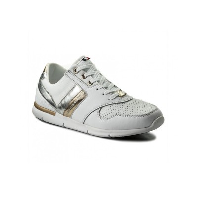 Tommy Hilfiger Αθλητικά Light Weight Leather Sneaker FW0FW02805 White