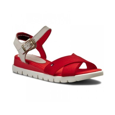 Tommy Hilfiger Madalene 1D Sandals FW56820702 629 Fiery Red