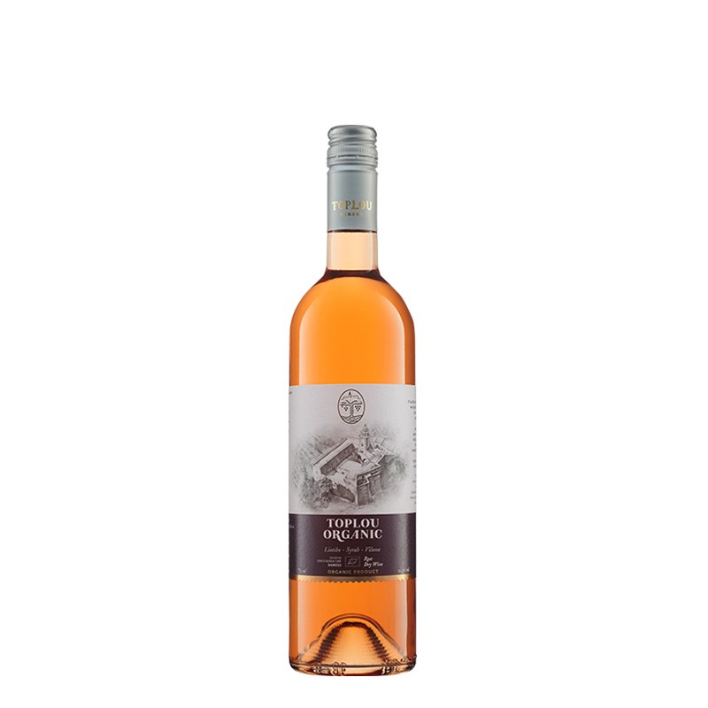 Toplou Organic Dry Rose Wine Organic 750ml Cellar