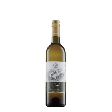 Toplou Organic Dry White Wine Organic 750ml