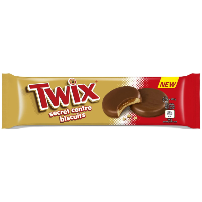 Twix Μπισκότα με Γέμιση 132gr