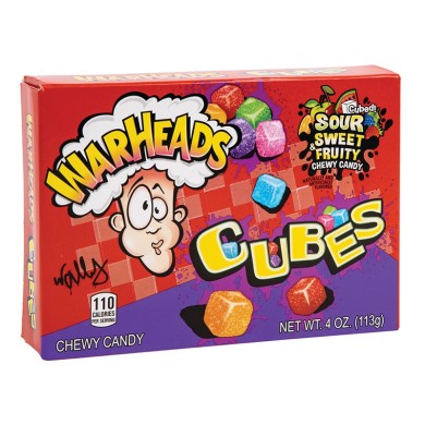 Warheads Καραμέλες Sour Cubes 10τμχ 113g