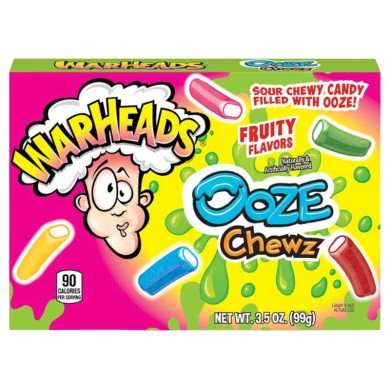 Warheads Καραμέλες Ooze Chewz 12τμχ 99g