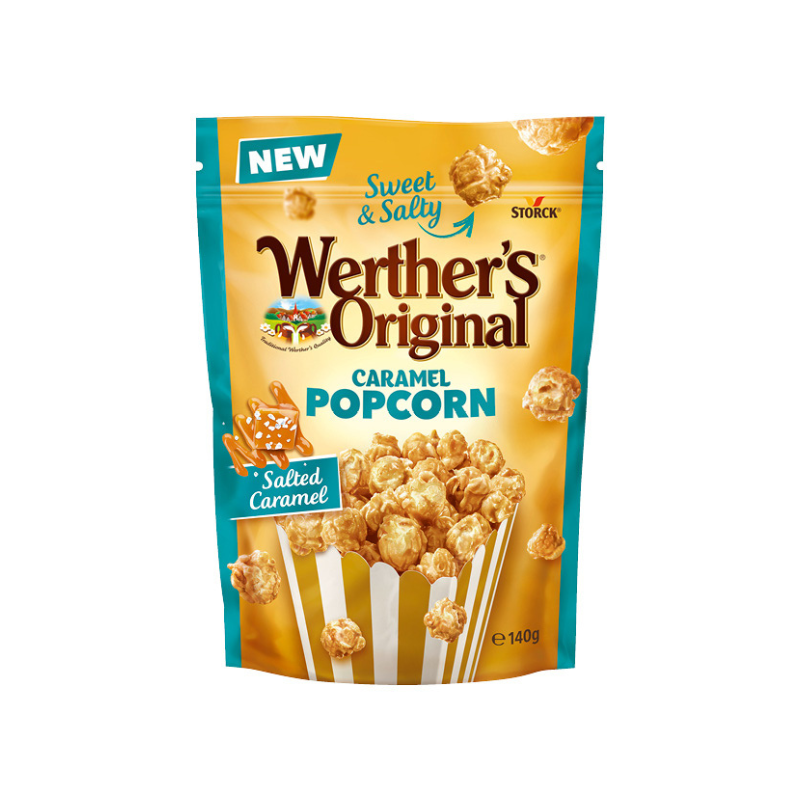 Werthers Salted Caramel Popcorn 140g
