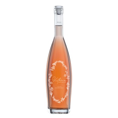 Zacharioudakis Victoria Semi-Dry Rosé Wine Organic 750ml