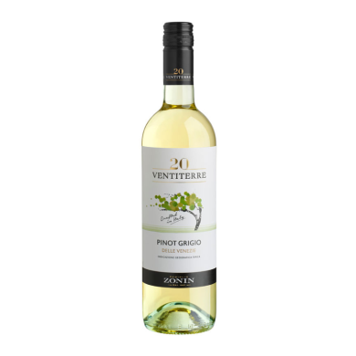 Zonin Pinot Grigio Ventirerre IGT Οίνος Λευκός Ξηρός 750ml
