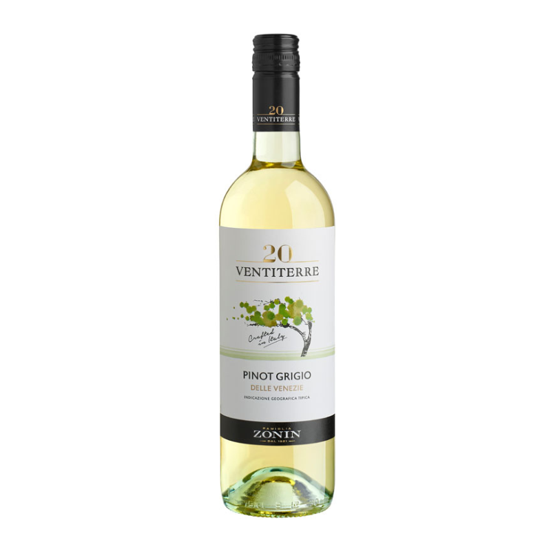Zonin Pinot Grigio Ventirerre IGT Οίνος Λευκός Ξηρός 750ml