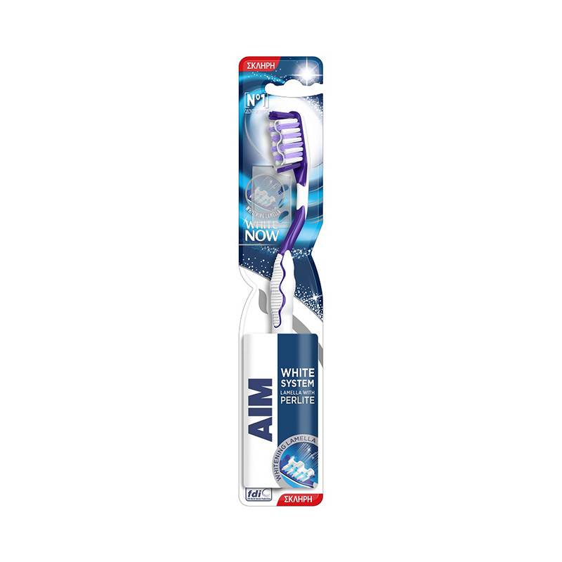 Aim White System Hard Toothbrush Health & Beauty